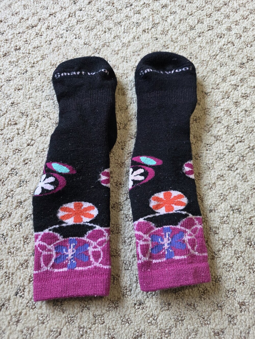 Smartwool Kids Medium Washed Socks.